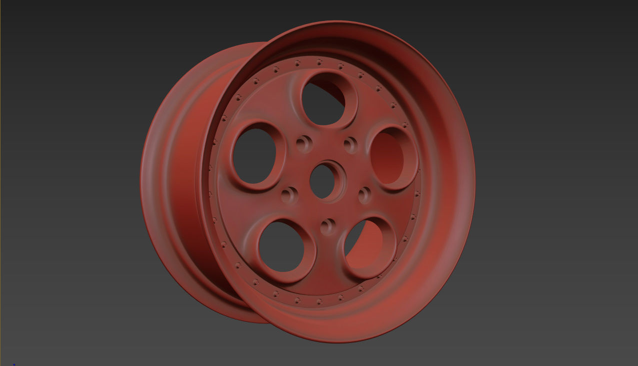 Autostrada Monza Custom wheel 3D model_10