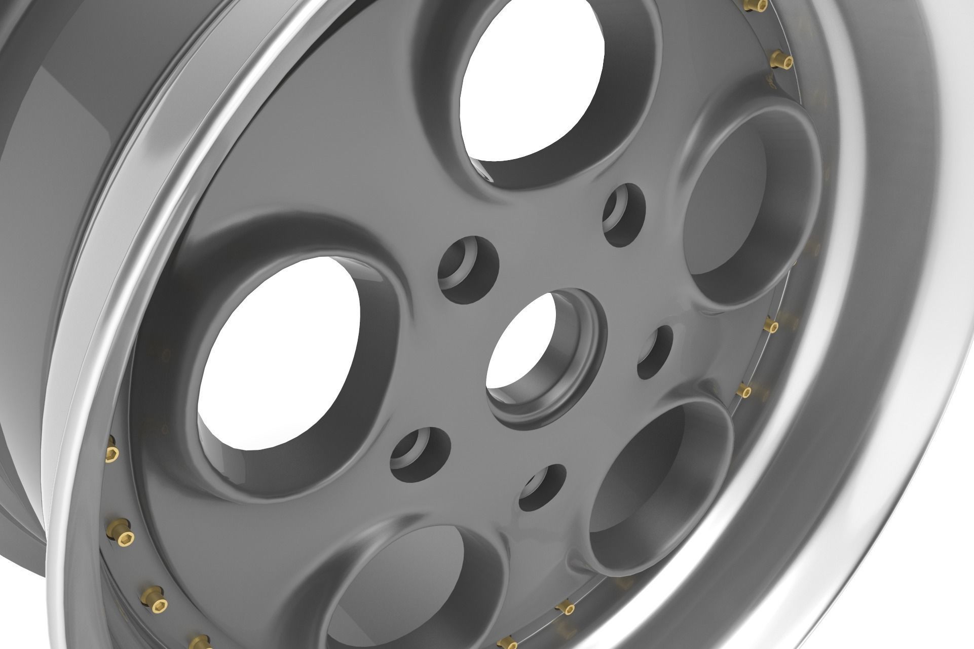 Autostrada Monza Custom wheel 3D model_5