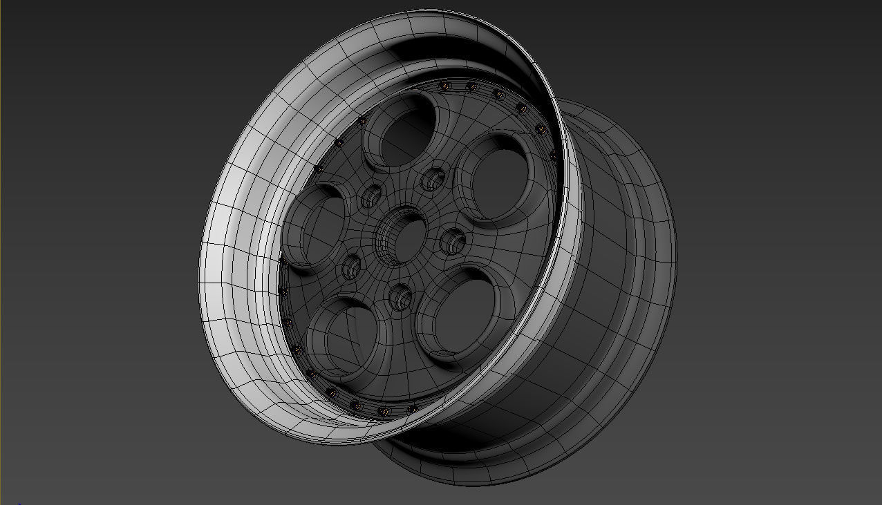 Autostrada Monza Custom wheel 3D model_24
