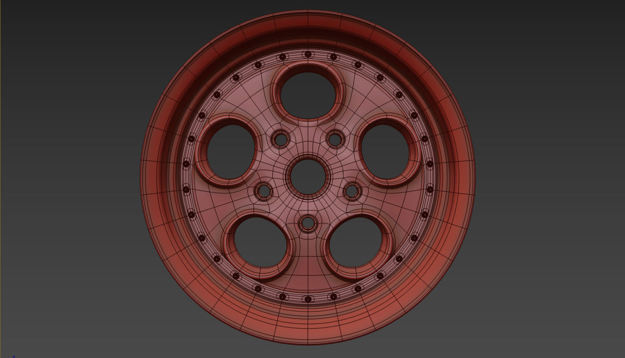 Autostrada Monza Custom wheel 3D model_33
