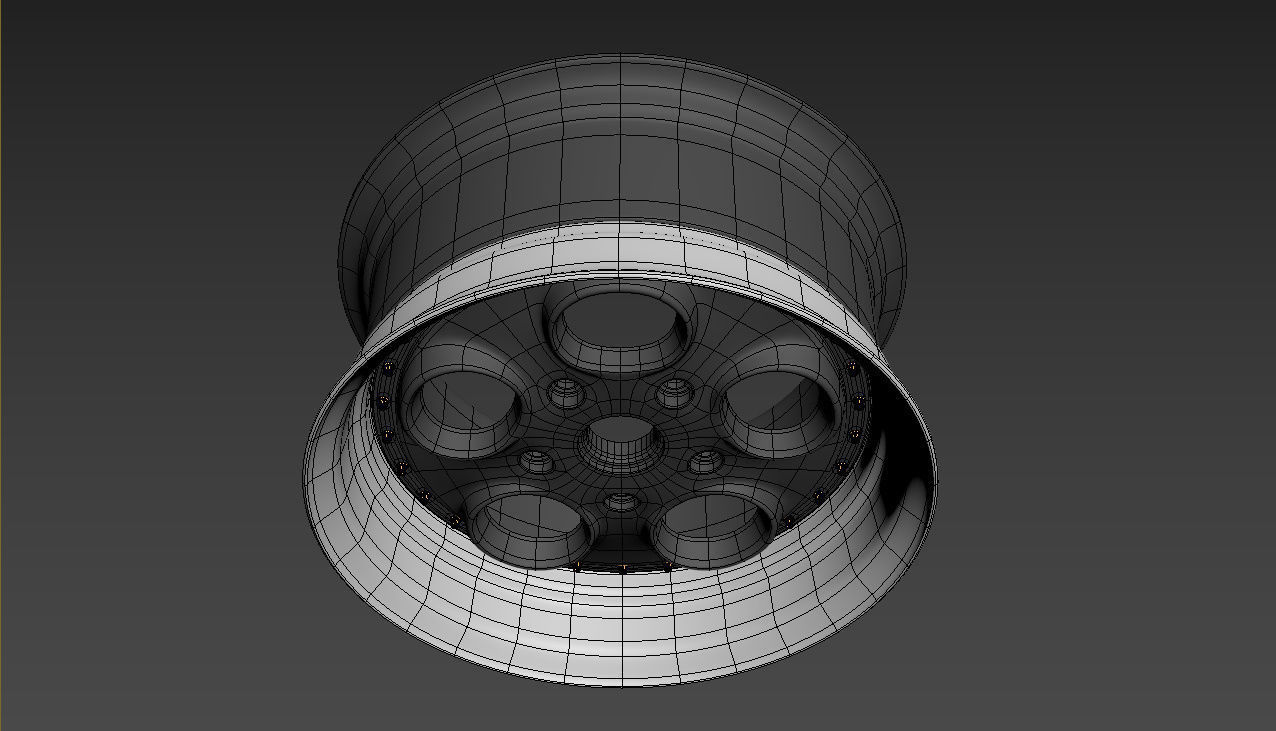Autostrada Monza Custom wheel 3D model_20