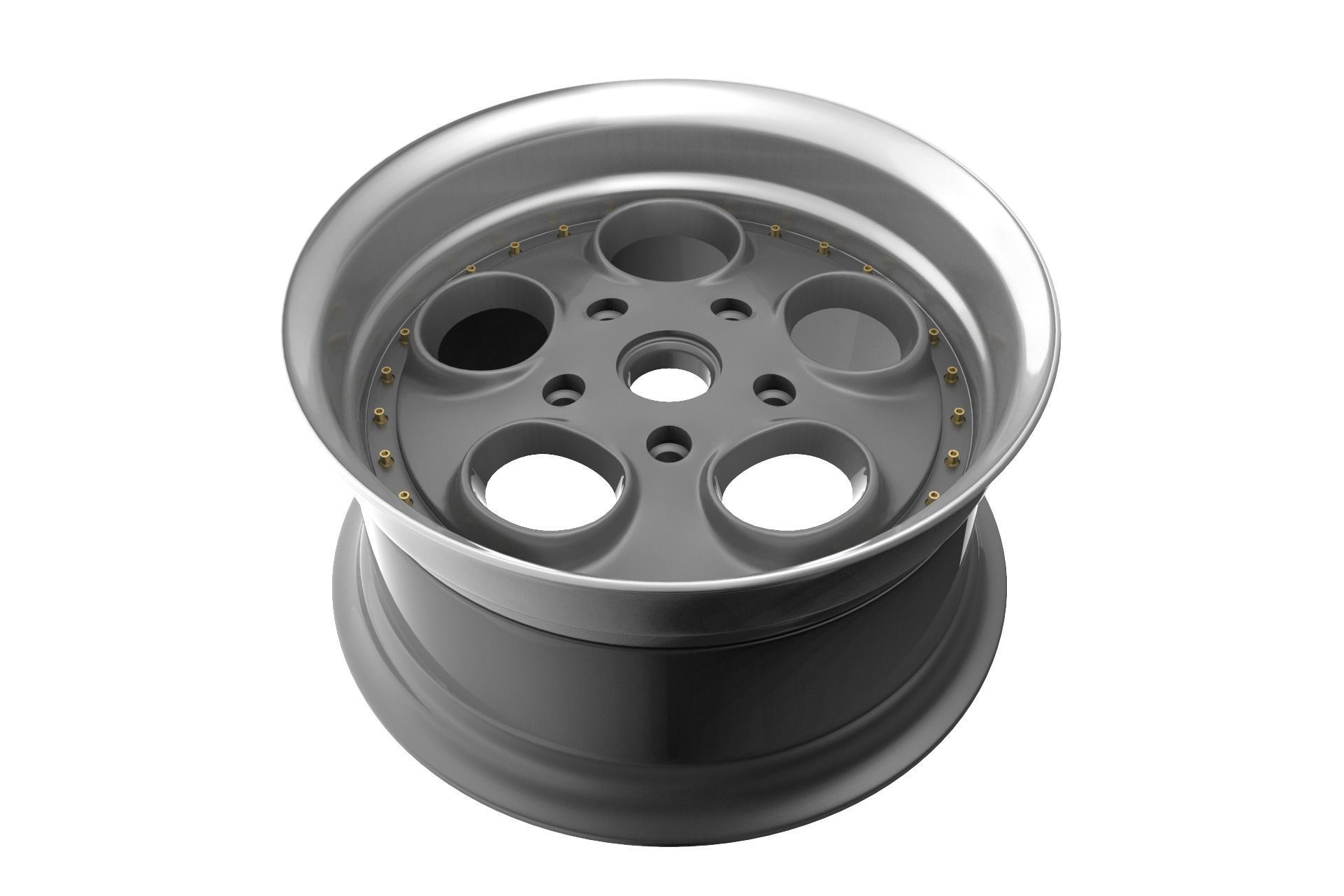Autostrada Monza Custom wheel 3D model_3
