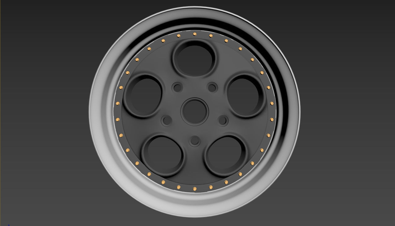 Autostrada Monza Custom wheel 3D model_31