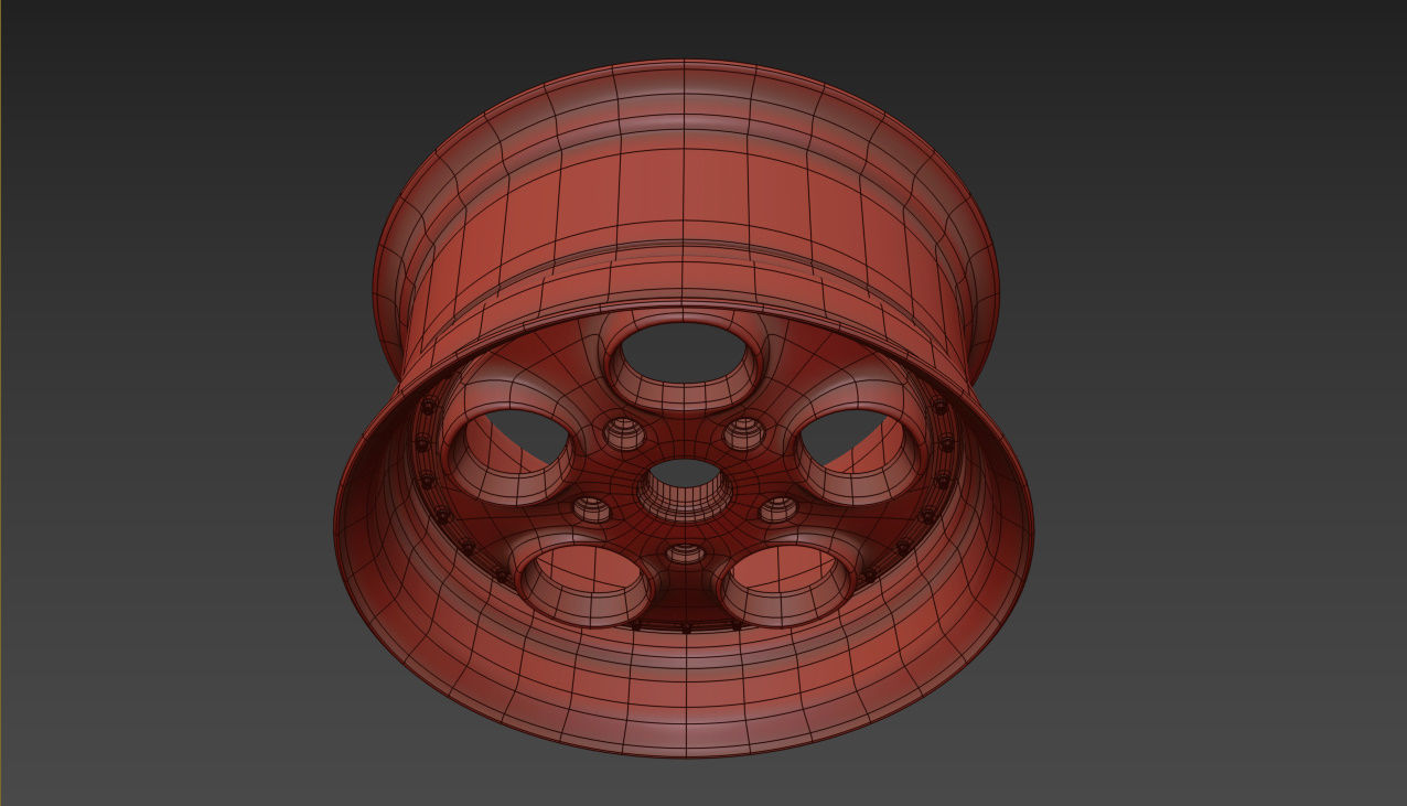 Autostrada Monza Custom wheel 3D model_21