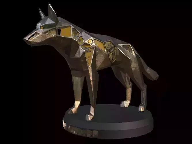 Streampunk German Shepherd Dog