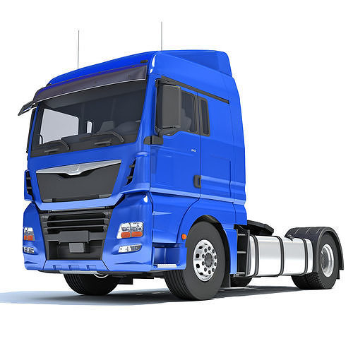 Generic Semi Truck 3D model