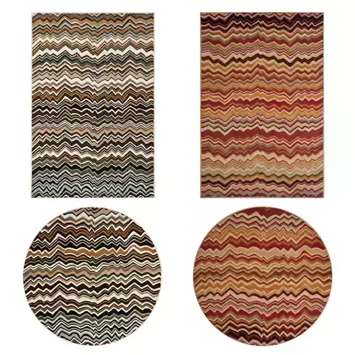 Rugs No 97 Low-poly 3D model
