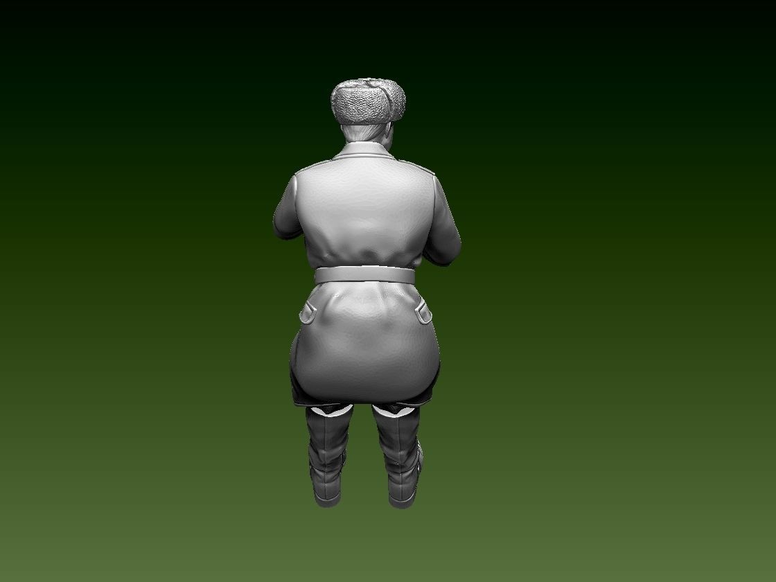 chauffeur ussr ww2 3D print model_43