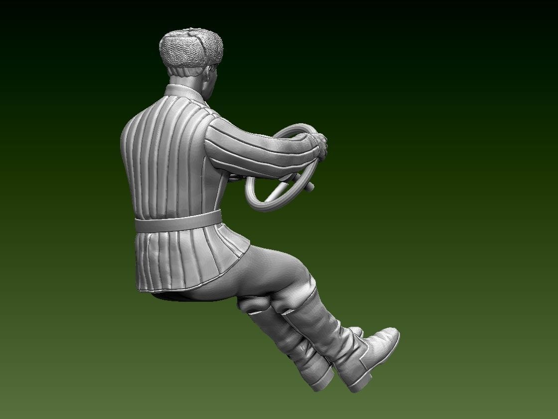 chauffeur ussr ww2 3D print model_6