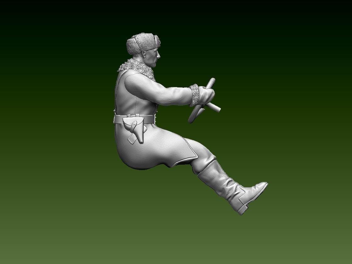 chauffeur ussr ww2 3D print model_8