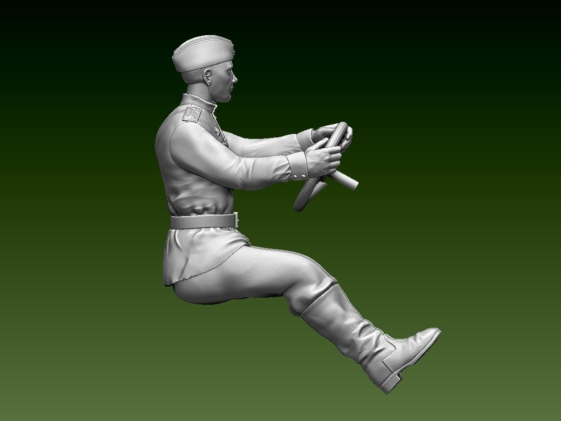 chauffeur ussr ww2 3D print model_8