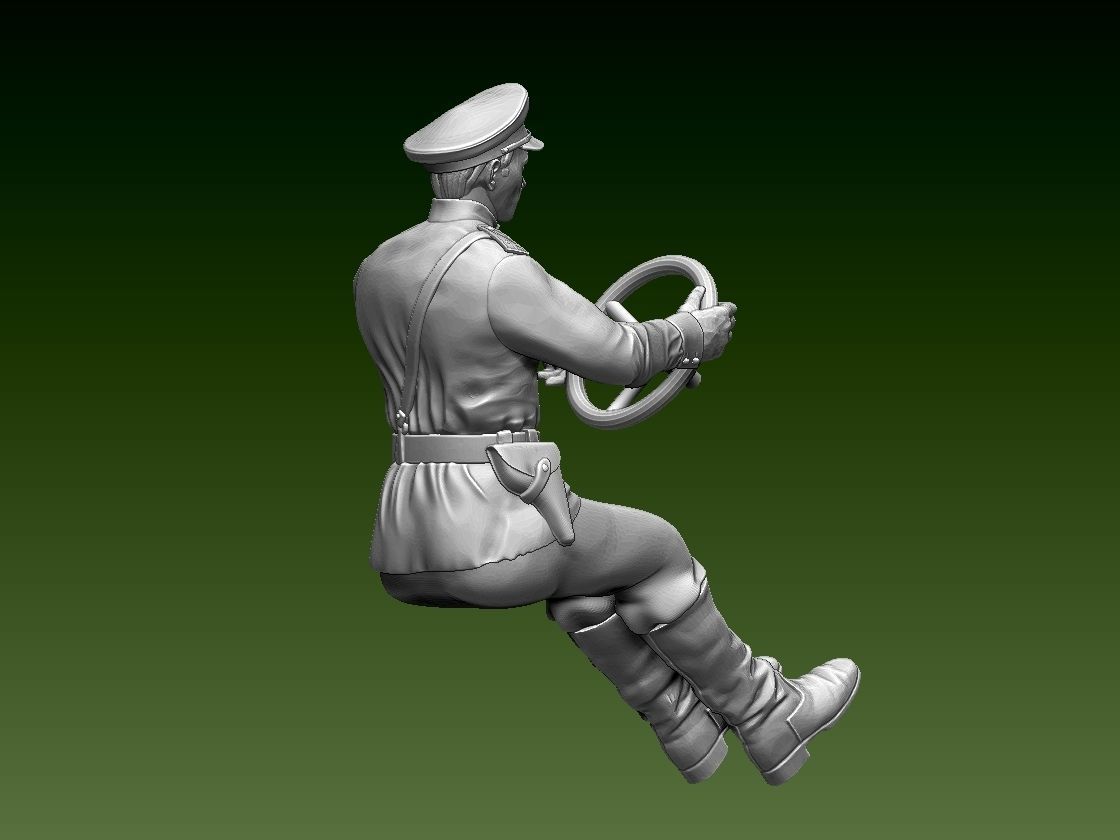 chauffeur ussr ww2 3D print model_7