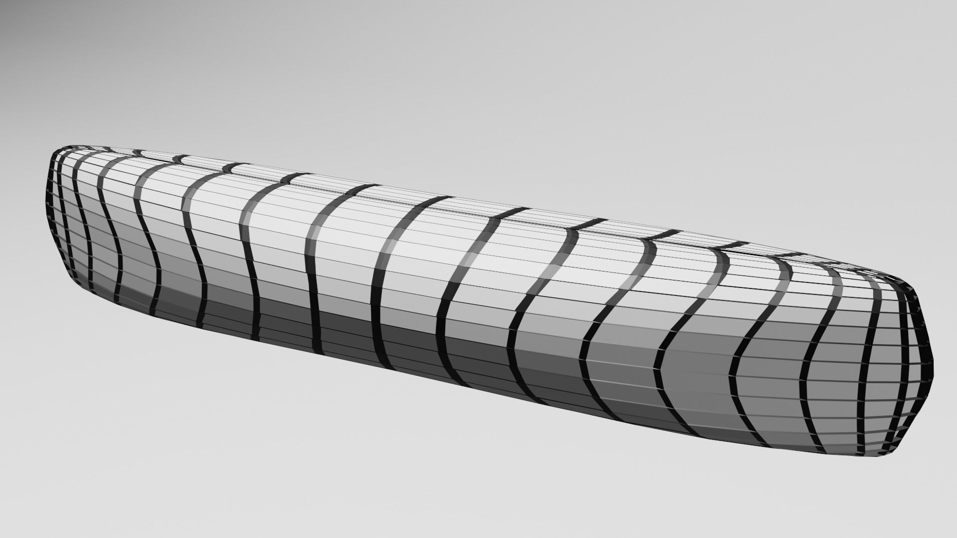 Low polly pillow  Low-poly 3D model_7