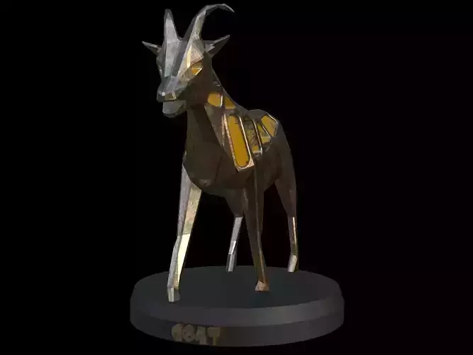 Steampunk Goat Pose