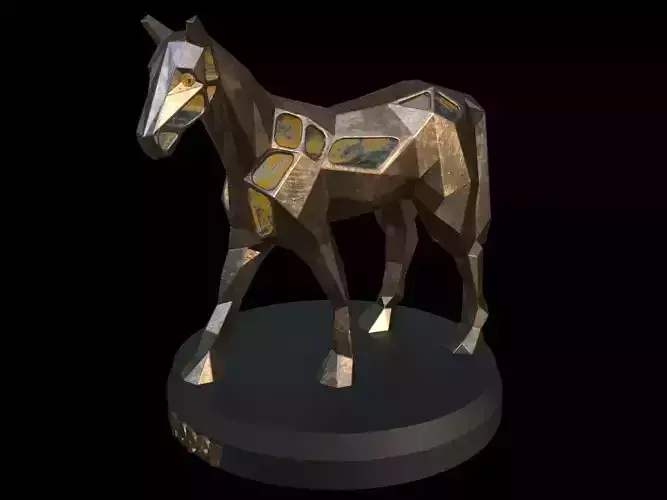 Steampunk Horse Pose