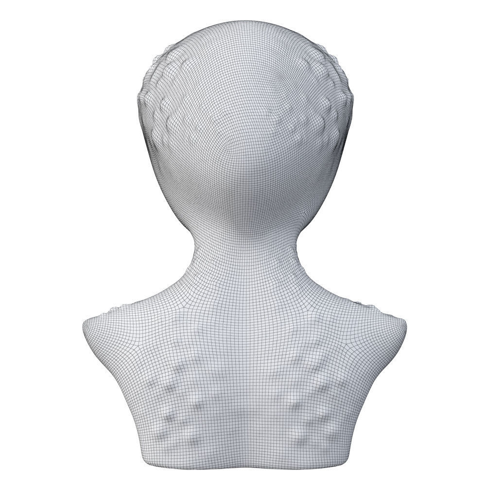 Alien torso 3D model_7