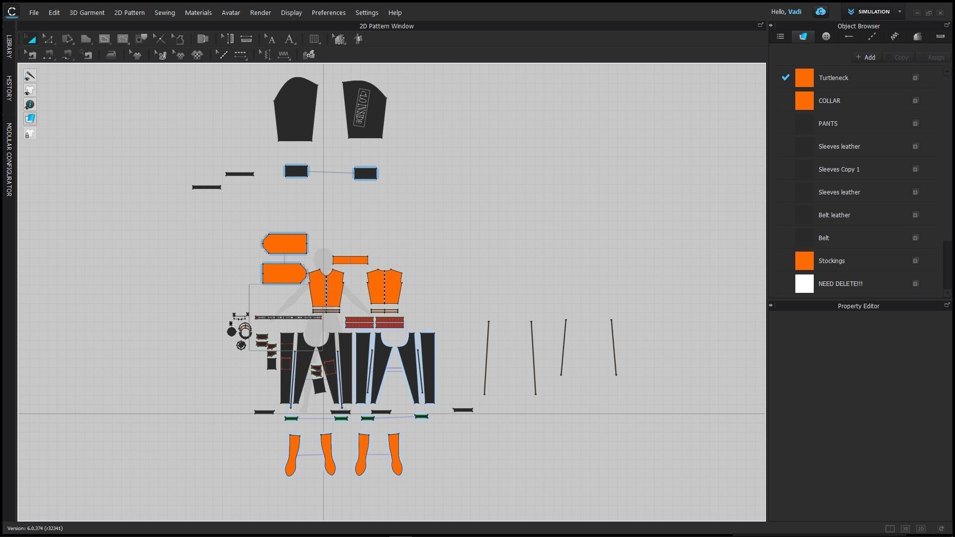 Female Modern Outfit 5 3D model_4