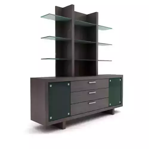 Wooden Ffice Shelves