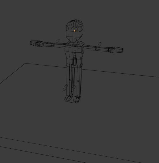 Rigged Low Poly Game Character  Low-poly 3D model_2