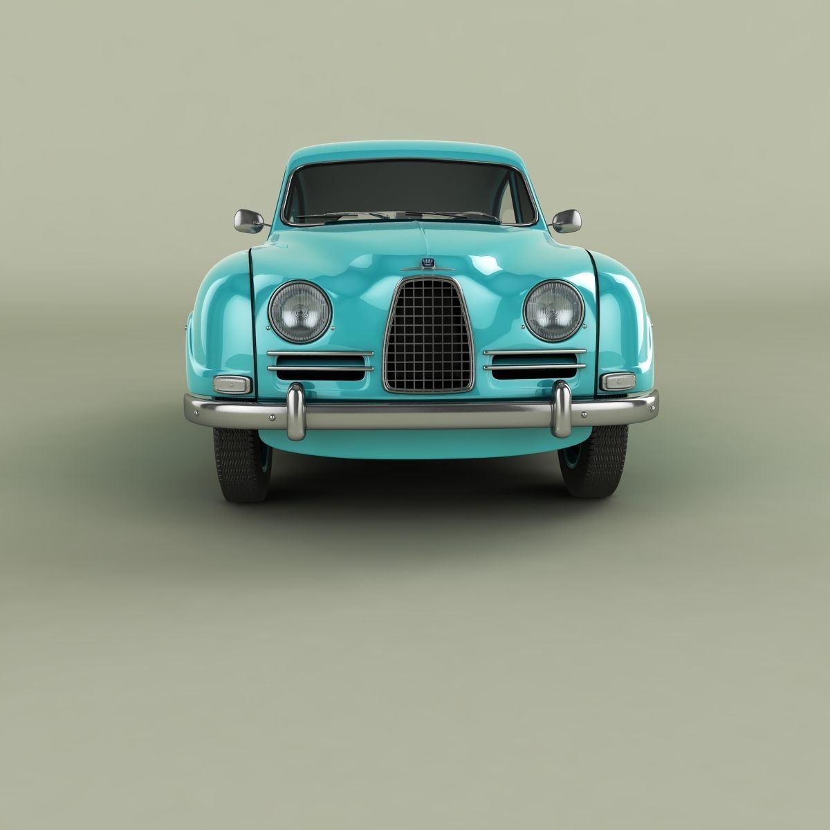 SAAB 93B 3D model_4