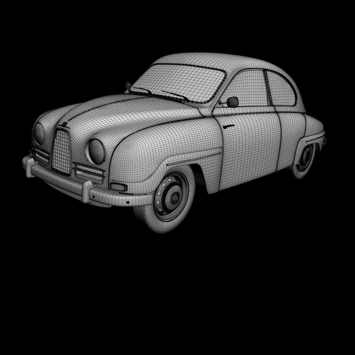 SAAB 93B 3D model_14