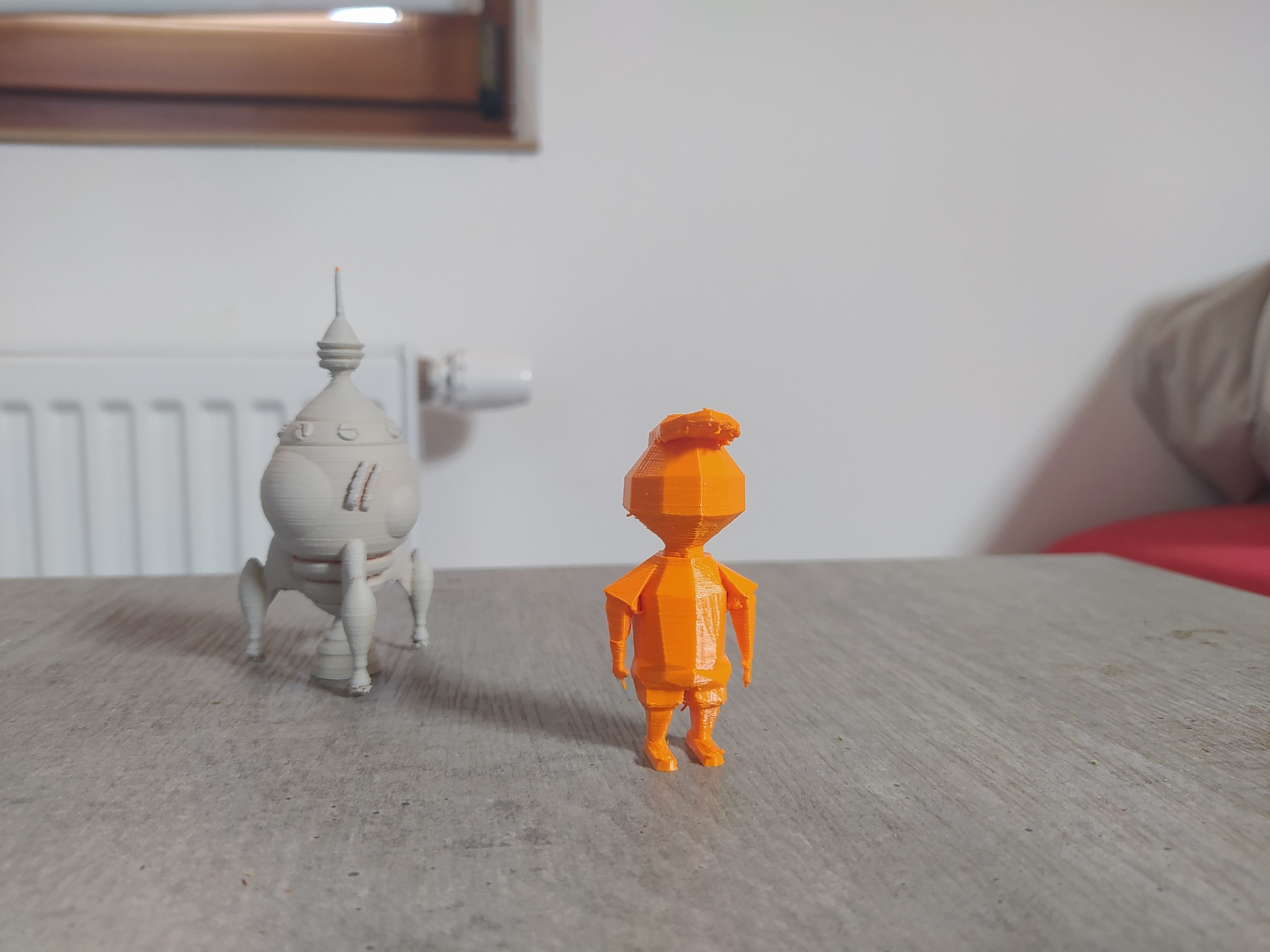 Simple low-poly character  Low-poly 3D model_3