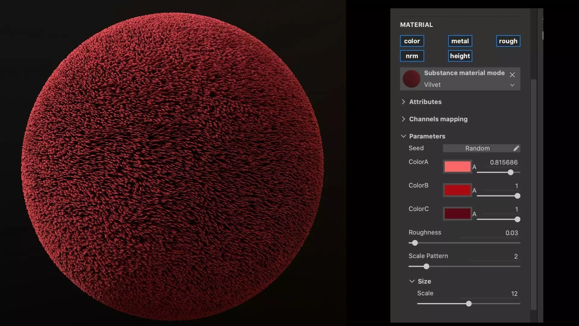 Velvet Material Texture_0