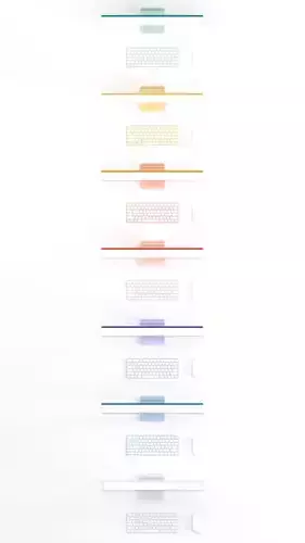 Apple iMac 24 - 2021 all colors 3D model 3D model