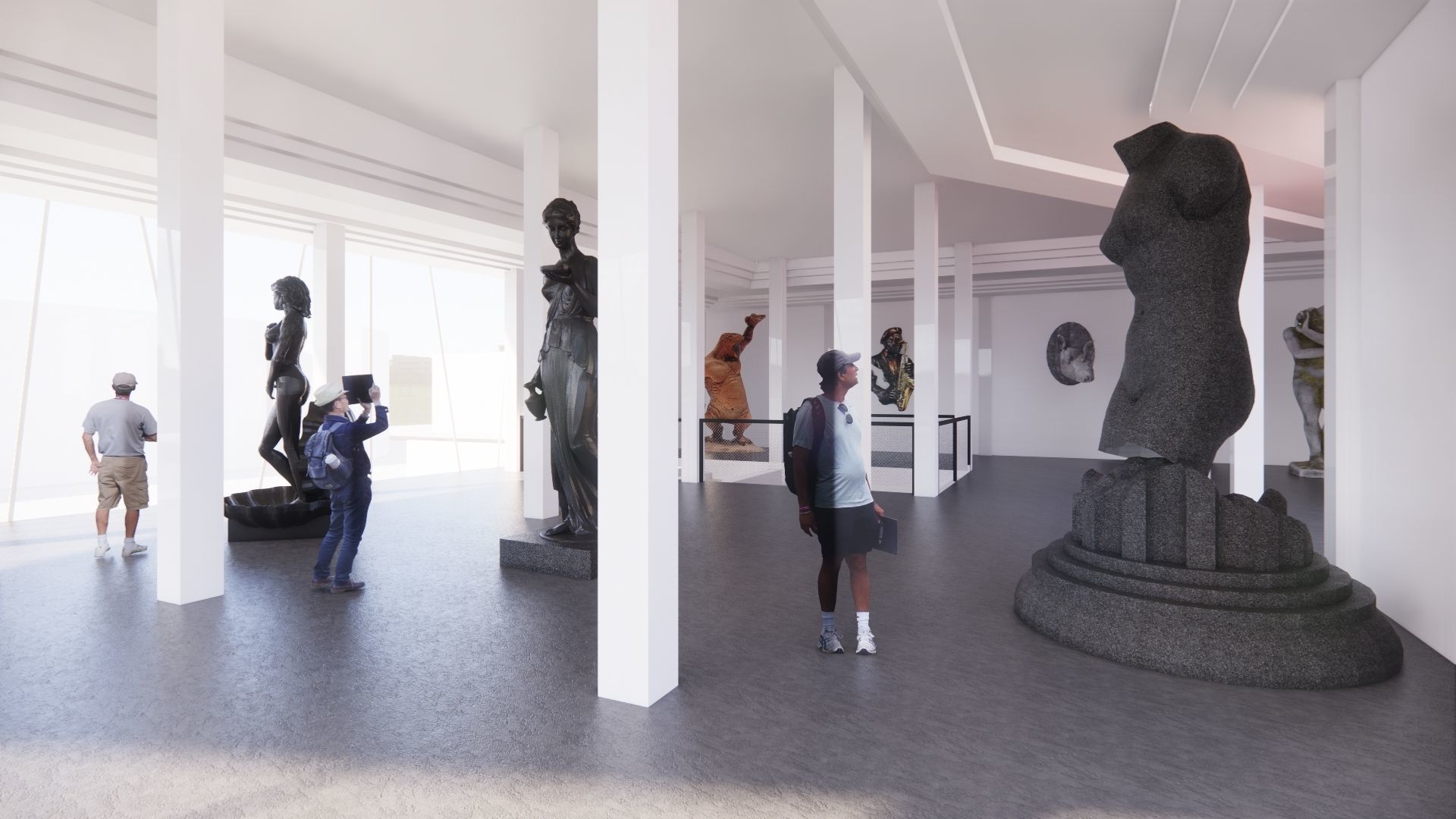 architectural interior sketchup modeling 3D model_1