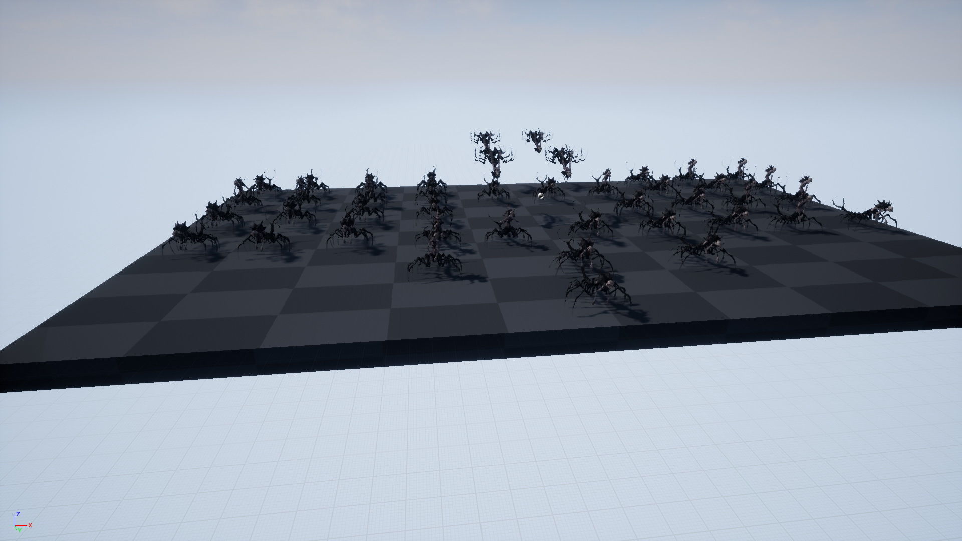 Undeath Centipede Low-poly 3D model_23