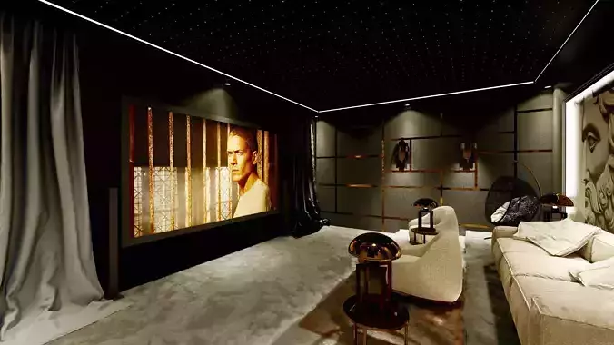 HOME THEATRE BEST CINEMA ROOM INTERIOR ARCHITECTURE