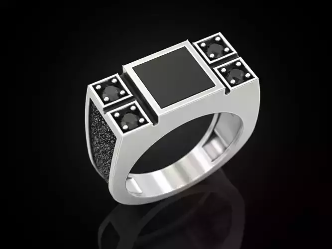 Ring with onyx 060521