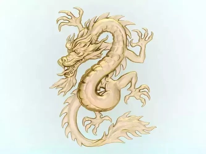 Dragon for jewelry - Dragon for ring - Dragon for pendant - N354