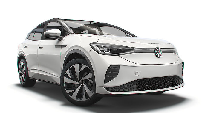 VW ID 4 GTX 2021 3D model