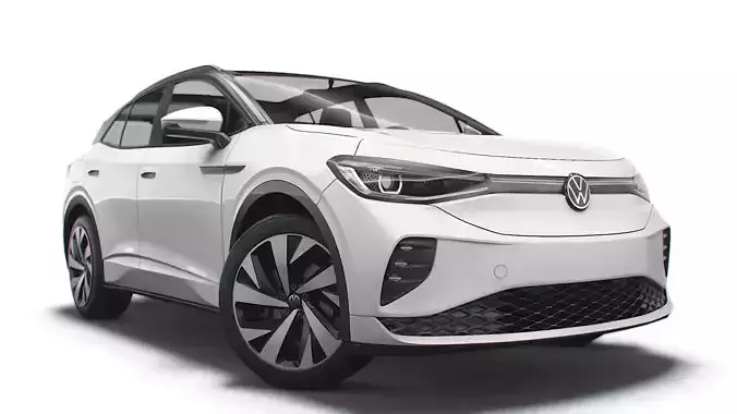 VW ID 4 GTX 2021 3D model