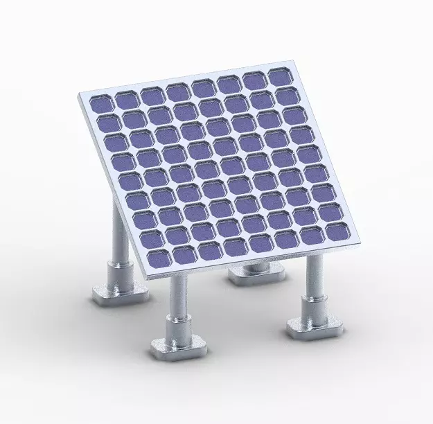 Stylish Solar Panel 3D print model_0