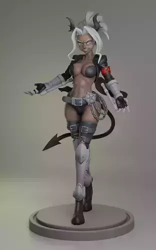 Helltaker Judgment 3D print model
