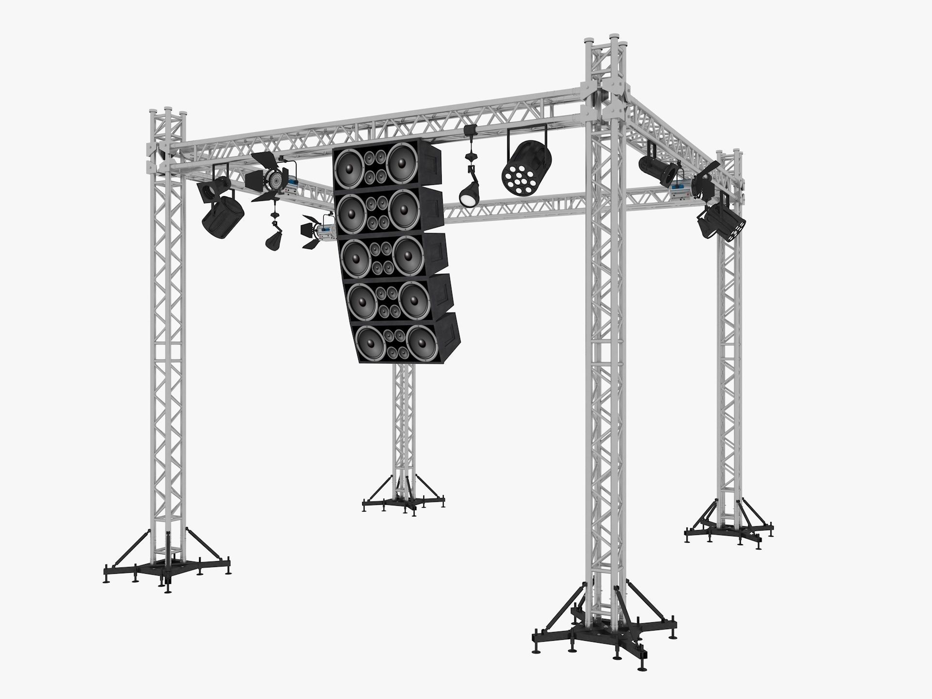 Event Exhibition pack 3D model_6