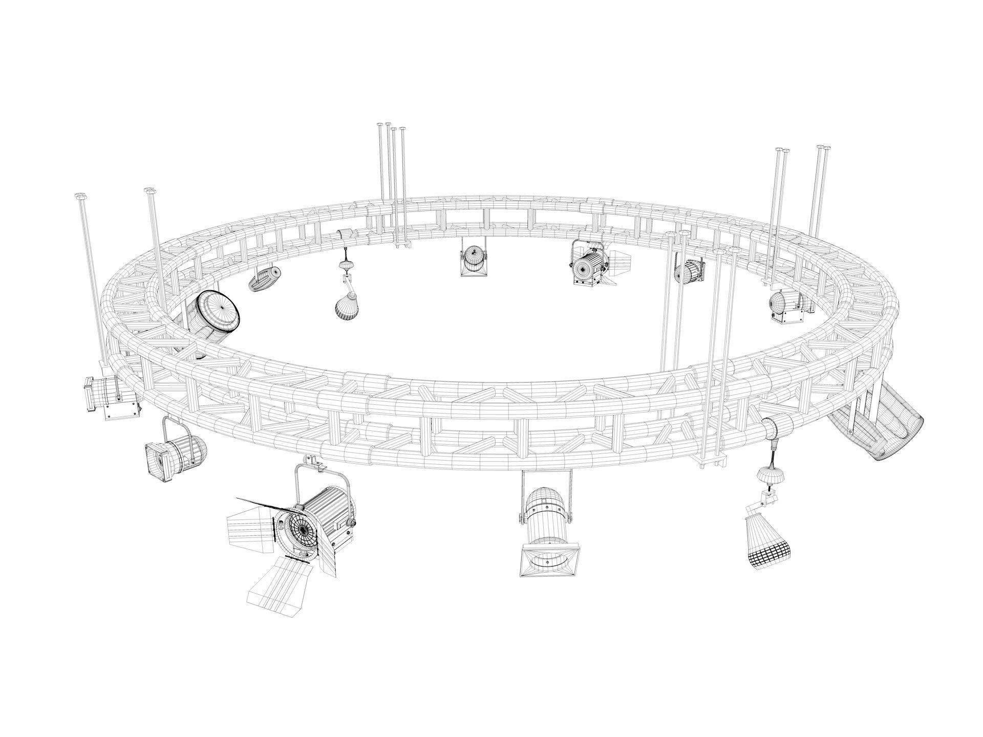 Event Exhibition pack 3D model_9