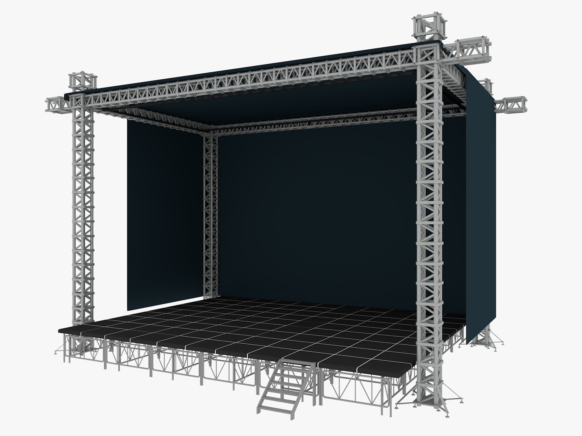 Event Exhibition pack 3D model_4