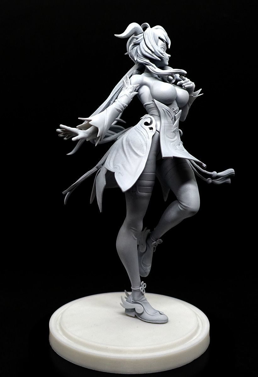 Genshin Impact Ganyu 3D print model_4