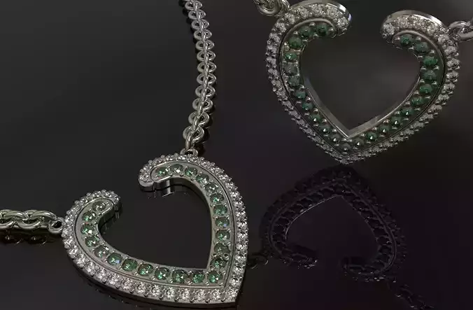 Beautiful Pendant Heart 