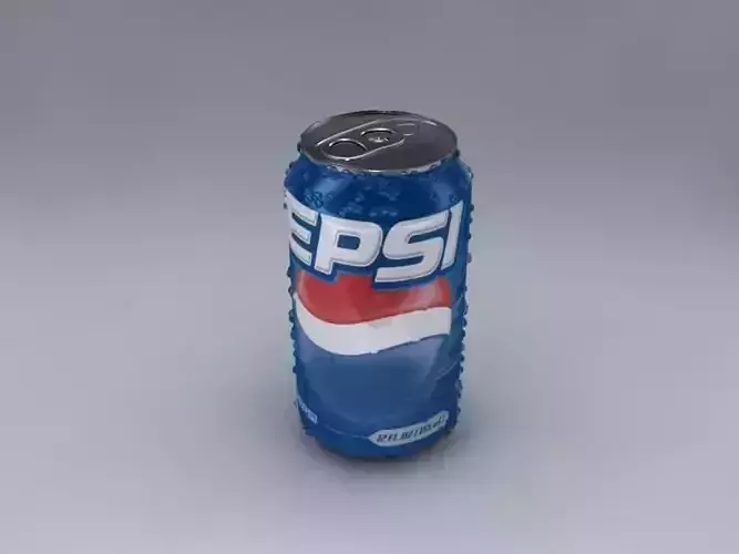 pepsi can Free 3D model