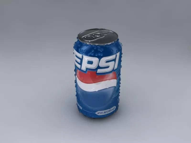 pepsi can Free 3D model_0