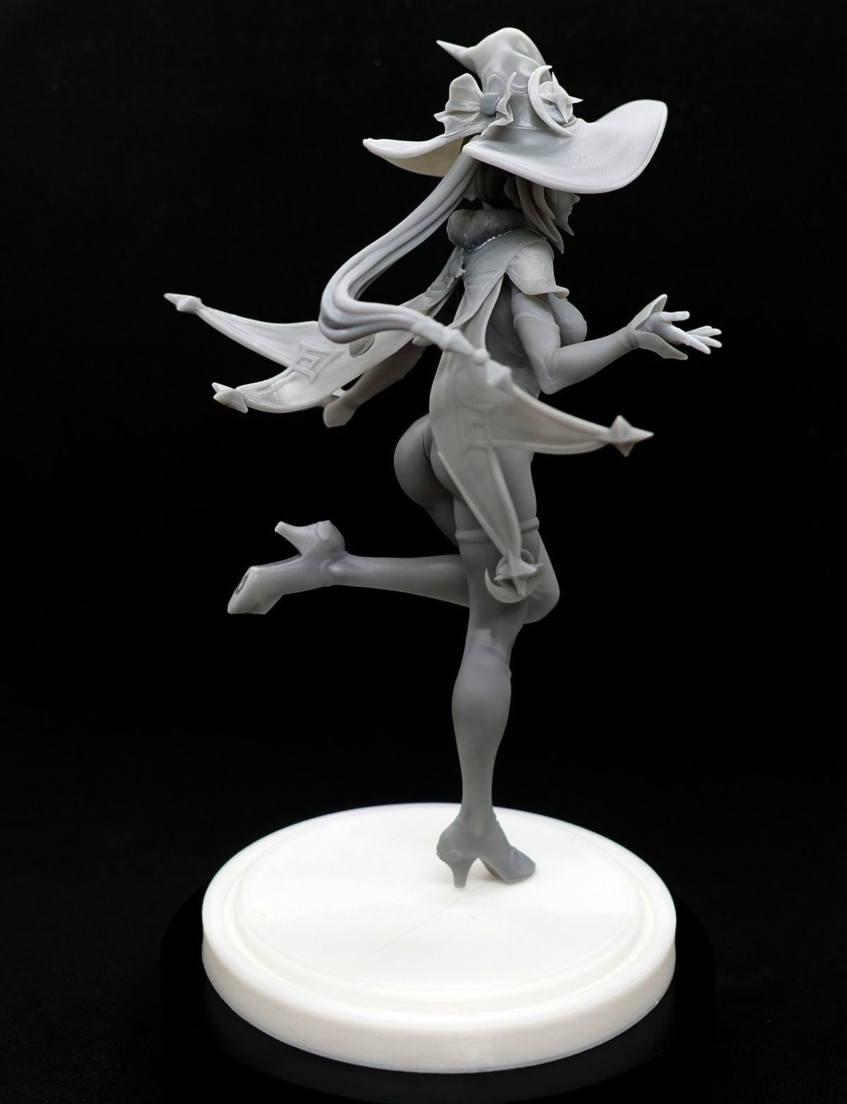 Genshin Mona 3D print model_3