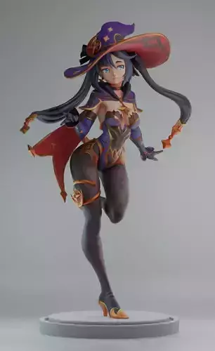 Genshin Mona 3D print model
