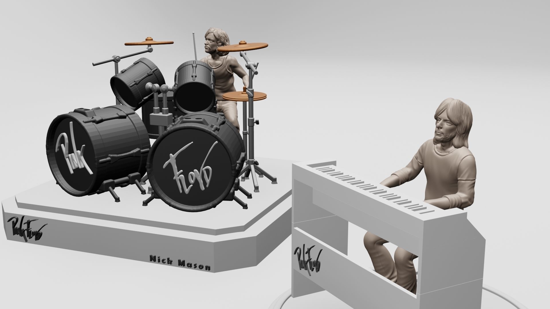 DAVID GILMOUR PINK FLOYD - 3D PRINTING 3D print model_7