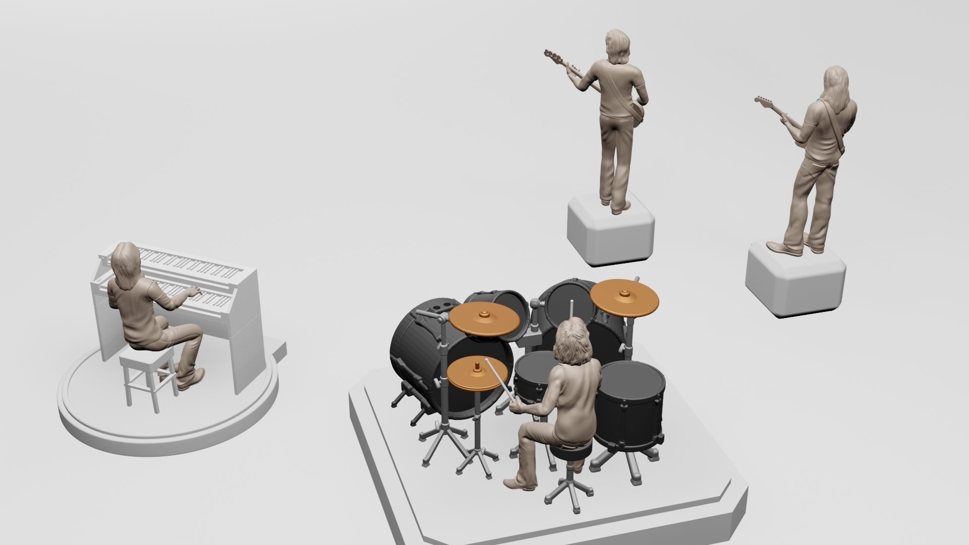 DAVID GILMOUR PINK FLOYD - 3D PRINTING 3D print model_23