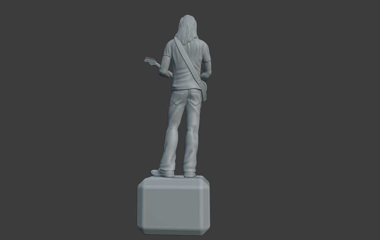 DAVID GILMOUR PINK FLOYD - 3D PRINTING 3D print model_25
