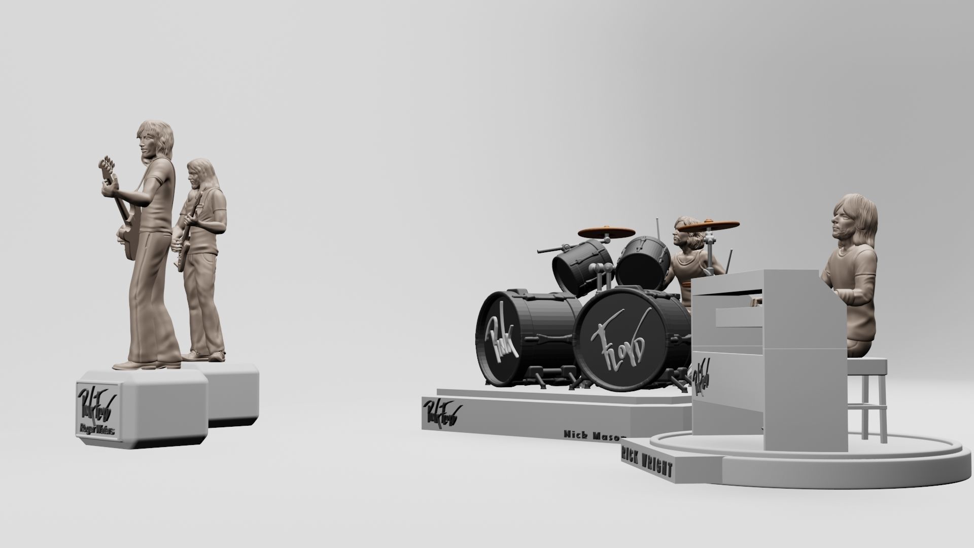 DAVID GILMOUR PINK FLOYD - 3D PRINTING 3D print model_14